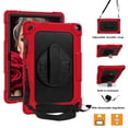 thumbnail image 2 of Mignova Case for Walmart ONN 10.1 Inch Tablet Case Gen 3 2022(Model:100071485),Rugged Kids Shockproof Case for Walmart Onn 10.1 Inch 3nd Gen Tablet with Rotatable Stand&Hand Strap (Red/Black), 2 of 6