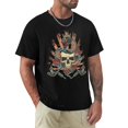 thumbnail image 1 of OUSIMEN T-Shirts Skull T-Shirts Graphiques pour Hommes pour Femmes P - 6TG, 1 of 4