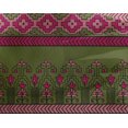 thumbnail image 4 of oneOone Georgette Viscose Fabric Geometric & Floral Block Print Fabric BTY 42 Inch Wide, 4 of 4