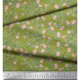 thumbnail image 3 of Soimoi Georgette Viscose FabricLeaves Print Sewing Fabric Yard 42 Inch Wide, 3 of 3