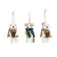 thumbnail image 1 of FRAÎCHE Holiday Critter Ornament Set, 3 pack, 1 of 7