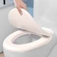 thumbnail image 4 of Aqestyerly Round Soft Close Toilet Seat with Quick Release,Durable Plastic Toilet Seat with Easy Install and Clean Function,Never Loosen Toilet Seat HWRETIE, 4 of 9