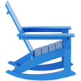 thumbnail image 2 of Palms Modern Adirondack Plastic Outdoor Rocking Chairs (Set of 4), 2 of 8