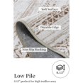 thumbnail image 3 of Boho Area Rug 3x5 Carpet-Rugs for Living Room Distressed Moroccan-Machine Washable Rugs for Kitchen Entryway Bedroom Dining Room Living Room Modern Neutral Rug Light Brown, 3 of 6