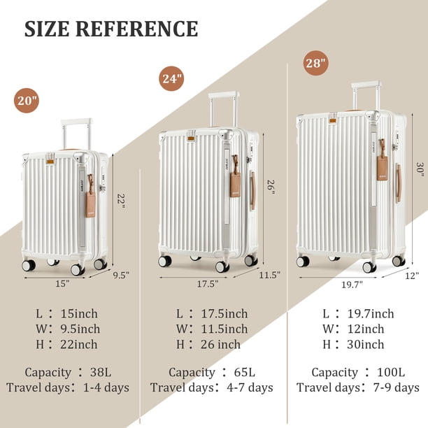 Joyway Carry-on Luggage Expandable Hard 20 inch Carry-on Luggage