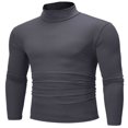 thumbnail image 4 of Chandail à Col Roulé pour Hommes, Tricoté, Haut, Chandail, 4 of 5