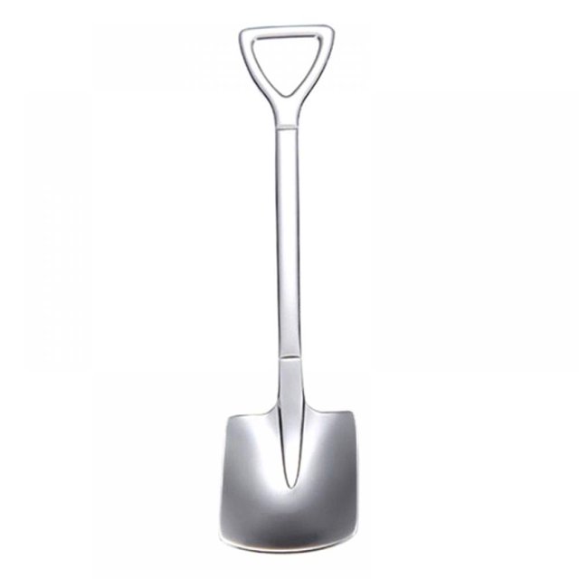 4 Pack Pelle Forme Demitasse Cuillères à Expresso en Acier Inoxydable Mini Cuillères à Café Petites Cuillères pour Dessert Thé Apéritif Partie Fournitures