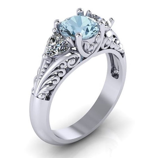 Up to 65% Off Engagement Creative Couple Necklace Rings Earring Jewelry on Clearance