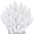 thumbnail image 1 of Novelty Lights 24FT 70 LED C6 Pure White Christmas String Lights, Outdoor, 1 of 6