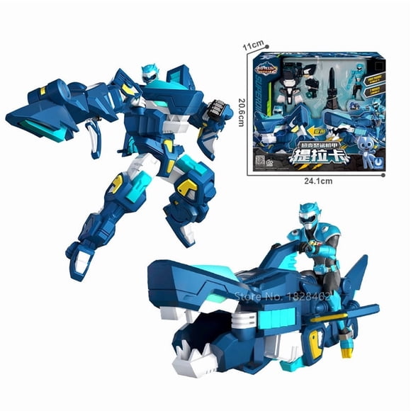 Mini Force 2 Super Dino Power Transformation Robot Toys Action Figures MiniForce X Simulation Animal Transformation Dinosaur Toy