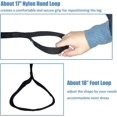 thumbnail image 4 of LAICAIW Leg Lifter for After Knee Surgery Hip Replacement Recovery Kit Foot Lifter Medical Lift Strap Rigid Thigh Lifting Strap Portable Physical Therapy Aids Mobility for Seniors Leg Loop Lifter Pul, 4 of 5