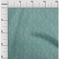 thumbnail image 1 of oneOone Silk Tabby Fabric Swirl & Geometric Block Fabric Prints By Yard 42 Inch Wide, 1 of 4