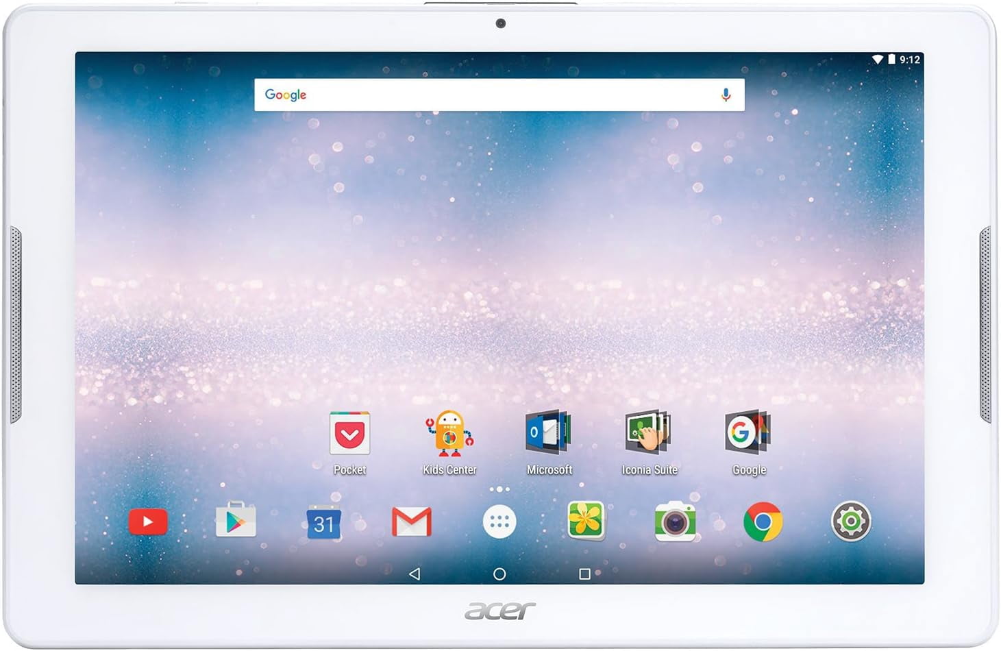 Refurbished (Good) Acer Iconia One 10 B3-A30, 10.1 Tablet (1GB RAM, 32GB Storage, Android 6.0) - Marble White