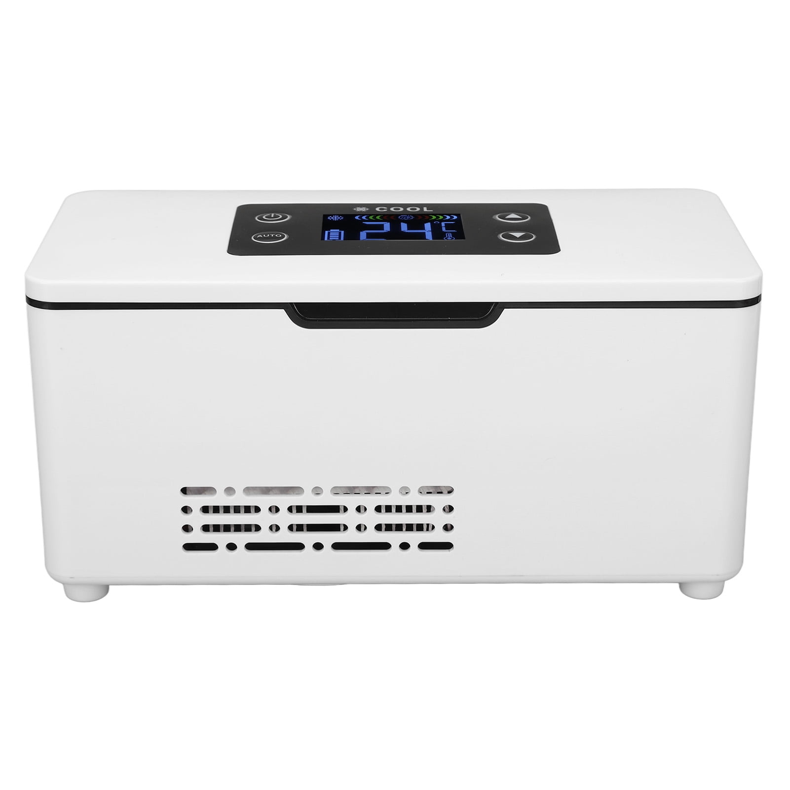 Cooler Reefer, Adjustable 10600mAh Rechargeable Mini  Cooling Insulin Refrigerator Box Constant Temperature LED Display  for Home