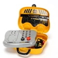 thumbnail image 2 of WLOELOEW Yellow Children'S Portable Toolbox Set Screwing Toys For Boys Educational Simulation Home Maintenance Tools Toys, 2 of 9