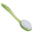thumbnail image 1 of Bath Brush plastic Handle Back Scrubber Shower BrushShower back Body Massager Bathing Skin Cleaning Tool, Green, 1 of 1