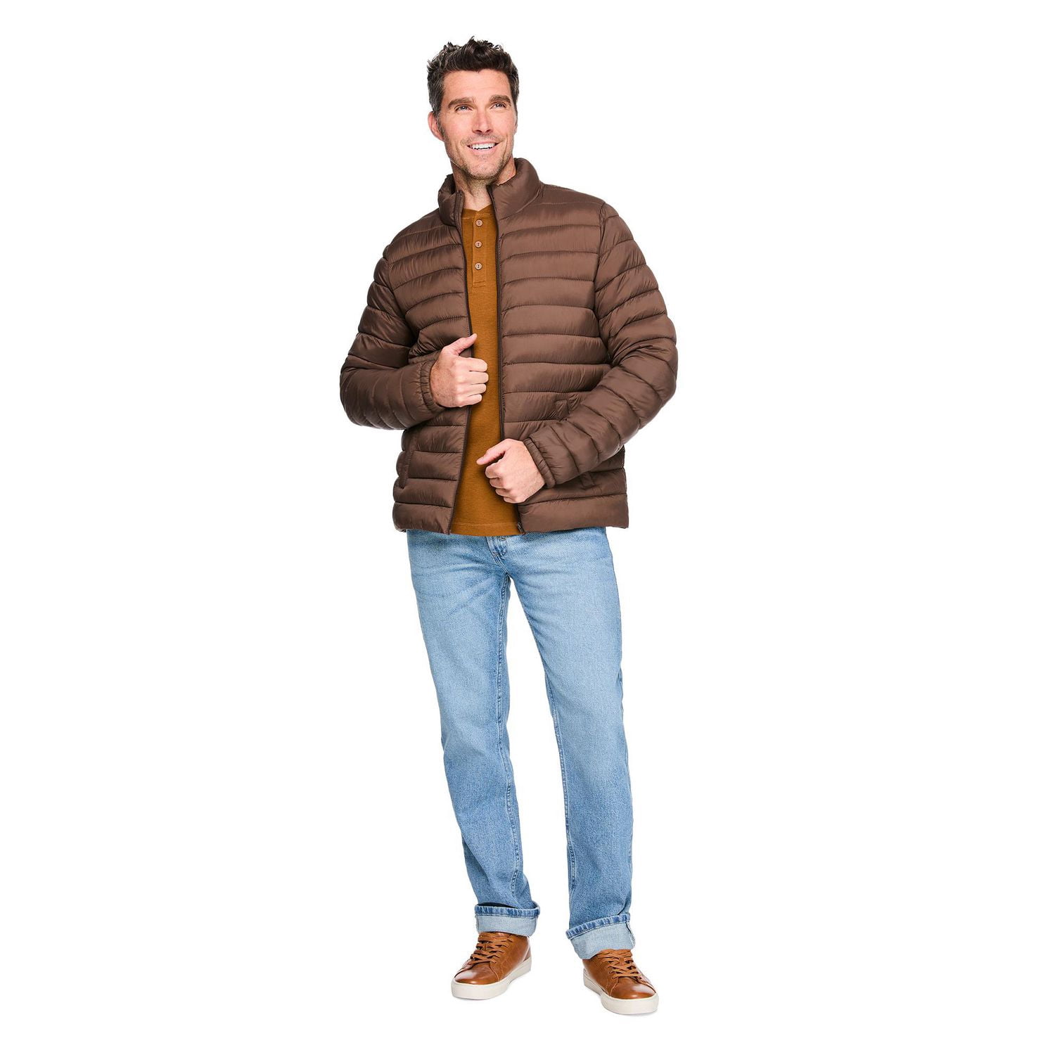 George Men's Packable Puffer Jacket