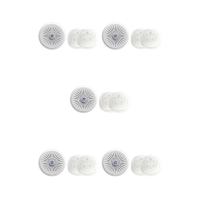 relayinert Durable And Long-lasting Wireless Doorbell Effortless Installation And Widely Convenient Doorbells 5Set