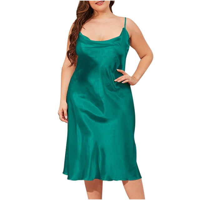 Timegard Vêtements de Nuit pour Femmes, Chemises de Nuit Sans Manches à Col Bénitier, Robe de Nuit Douce à Bretelles Spaghetti Ajustables. Cette Élégante Chemise de Nuit Style Chemise de Nuit Présente un design Sans Manches avec une Encolure Bénitier et des Bretelles Spaghetti Ajustables. Fabriquée en Mélange de Tissu Doux, Léger et Respirant de Coton, polyester et spandex, Elle Offre un Confort pour Toute la Nuit. La Longueur du Genou et la Coupe ample Offrent un Grand Mouvement, Tandis Que le Matériau Lisse et Élastique Favorise la Détente. Présentée en une Couleur Sarcelle Vibrante, Cette Chemise de Nuit Convient pour Dormir, Se Détendre Ou Porter de Façon Décontractée. Offer