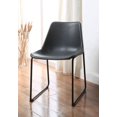 thumbnail image 2 of ACME Valgus Side Chair in Vintage Black & Black, 2 of 2