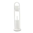 thumbnail image 1 of Jessar - Toilet Paper Holder with Toilet Brush, White, 1 of 1