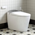 thumbnail image 1 of HOROW Toilette Intelligente avec Bidet et Siège Chauffant, 10 Pieds' Rugueuse avec Rinçage Automatique, Sécheuse, Affichage DEL, une Pièce Allongée, 1 of 13