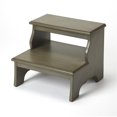 thumbnail image 1 of Butler Specialty Company Melrose Wood Step Stool - Gray, 1 of 4