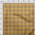 thumbnail image 2 of oneOone Coton Tissu Cambic Check & Triangle Imprimé Ikat Tissu BTY 56 Pouces de Large, 2 of 4
