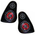 thumbnail image 2 of IPCW LEDT-344CB Chevrolet Monte Carlo 2000 - 2005 Tail Lamps, LED Bermuda Black, 2 of 4