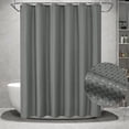 thumbnail image 4 of Rideau de Douche et Rideau de Douche en Polyester Imperméable pour Salle de Bain, Tissu Durable, Rideau avec Pare-Eau, 4 of 6