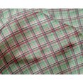 thumbnail image 3 of oneOone Silk Tabby Fabric Madras Check Printed Fabric 1 Yard 42 Inch Wide, 3 of 3