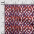 thumbnail image 1 of oneOone Georgette Viscose Fabric Chevron Ikat Print Fabric By The Yard 42 Inch Wide, 1 of 1