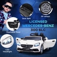 thumbnail image 4 of Aosom 12V Kids Electric Ride On Car with Parent Remote Control White, 4 of 9