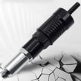 thumbnail image 4 of Apmemiss Clearance Electric Rivet Gun Adapter, Electric Rivet Gun Reconnector, Electric Handle Tool Alloy Steel Rivet Gun Adapter Mechanical Manufacture for Electrical Drill, 4 of 9