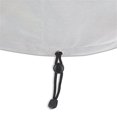 thumbnail image 2 of Afuera Living Fabric 40" Square Fire Pit Protective Cover in Light Gray, 2 of 3