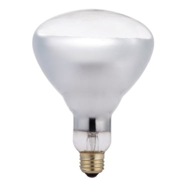 Philips 416750 Heat Lamp 125-Watt BR40 Clear Flood Light Bulb