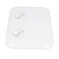 thumbnail image 2 of Deck Inspection Hatch, With 2 Recessed Handles Deck Inspection Cover UV-Resistant Fully Covers With Lock For Marine Black,White, 2 of 8