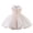 Rose Gold, variant on Girls Dresses Kids Baby Girls Solid Color Bowknot Princess Party Dress Flower Girl Tutu Dress for Weddings Robe Ado Fille Red 4 Years-5 Years