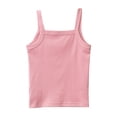 thumbnail image 1 of Sunnyoo Big Girls Ribbed Knit Camisoles Solid Spaghetti Strap Camisole Sleeveless Top, 1 of 6