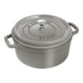 thumbnail image 1 of STAUB La Cocotte 3.7 L Cast Iron Round Cocotte, Graphite-Grey, 1 of 9