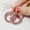 Rose Gold, variant on Up to 65% Off Fashion Luxury Round Diamond Earrings Rhinestone Glitter Earrings For Women, Diamond Hoop Earrings For Women Necklace Rings Earring Jewelry on Clearance