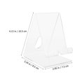 thumbnail image 2 of WRISTBIQUE Mobile Phone Display Holder Clear Acrylic Stand for Home Use with Sturdy Design, 2 of 8