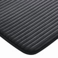 thumbnail image 4 of Mainstays Memory Foam Bath Mat Black, 4 of 5