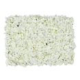 thumbnail image 4 of Silk Hydrangea Flowers Wall Panel DIY artificial flowers wall Wedding Background Party Decor White, 4 of 9