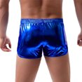 thumbnail image 4 of YUGYXL Mens Cotton Shorts Fashion Shiny Sparkly Rave Outfit Party Shorts with Pockets Blue XXXXL, 4 of 4