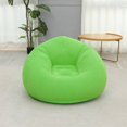 thumbnail image 1 of olkpmnmk Clearance Sale!Home Decor,Flocking PVC Inflatable Sofa Portable Inflatable Lounger for Camping & Beach Inflatable Couch for Indoor and Outdoor Camping Couch Inflatable Flo,Inflatable Sofa, 1 of 9