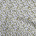thumbnail image 1 of oneOone Georgette Viscose Olive Green Fabric Asian Block Print Craft Projects Decor Fabric Printed By The Yard 42 Inch Wide, 1 of 4
