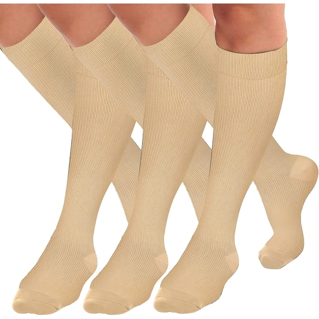 Graduated Medical Compression Socks for Women&Men 20-30mmhg Knee High Socks
