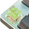 thumbnail image 1 of Mechanical Keyboard Keycaps Set DIY Resin Customizable Caps for Gaming Keyboards 1.8 in x 1.2 in, 1 of 1