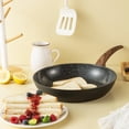 thumbnail image 4 of Vkoocy Pots and Pans Set Non Stick, Ceramic Cookware Set with Granite Pattern Kitchen Cooking Sets Induction Pot and Pan w/Frying Pans, Saucepans, Ca, 4 of 9